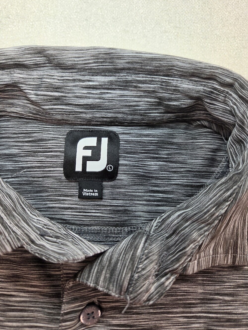 FootJoy Gray Torrey Pines US Open Golf Polo Large - Picture 3 of 7